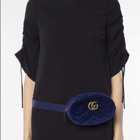 New NwT Gucci velvet belt bag - Picture 4 of 7
